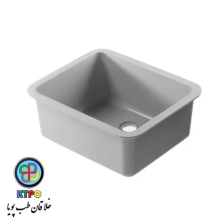 سینک آزمایشگاهی رنگ طوسی