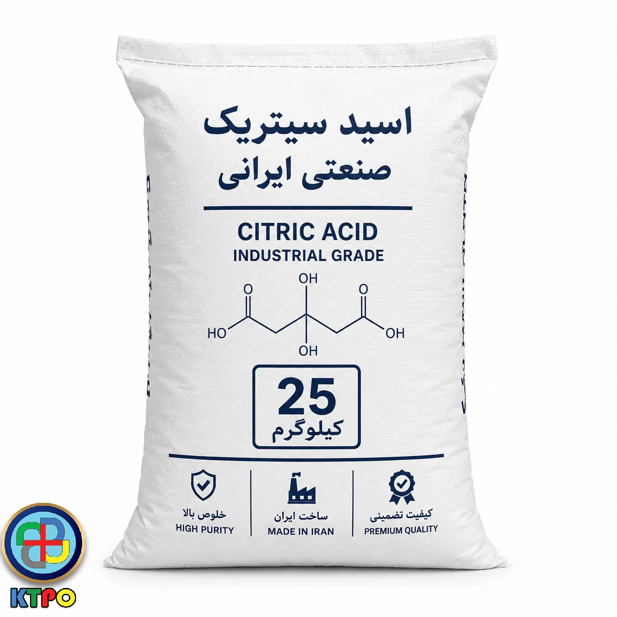 Acid Citric Industrial Iranian-4 اسید سیتریک صنعتی ایرانی