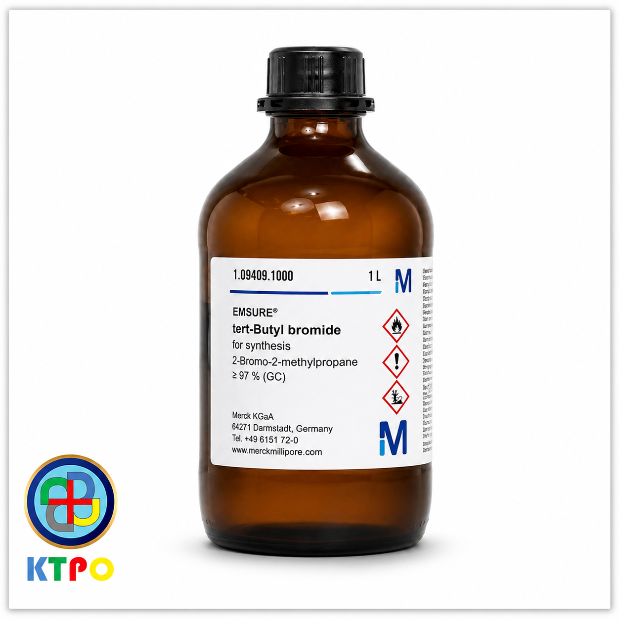 2-Bromo-2-methylpropane 2-برومو-2-متیل پروپان مرک